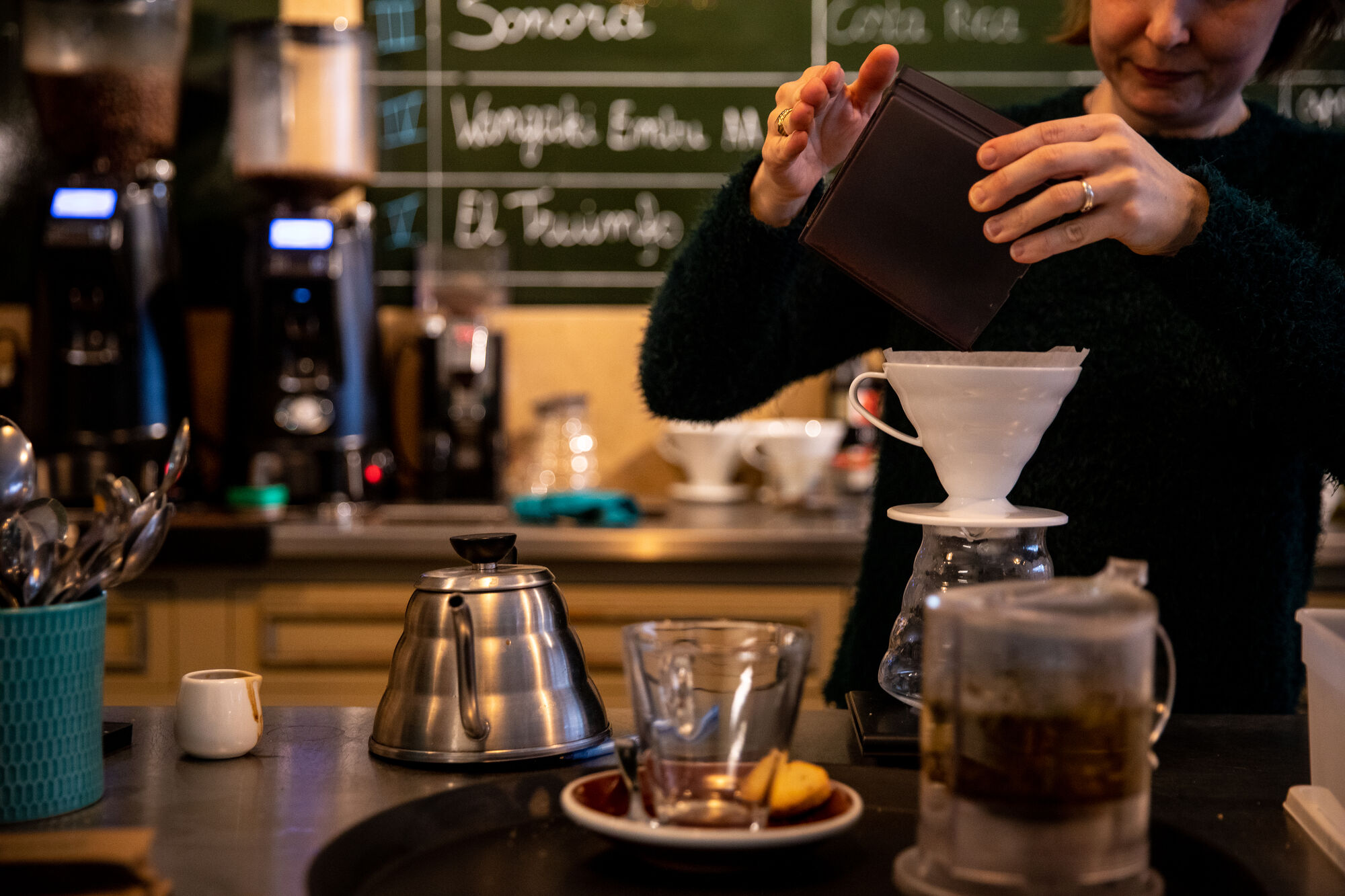 Koffie drinken in een Turnhoutse horecazaak