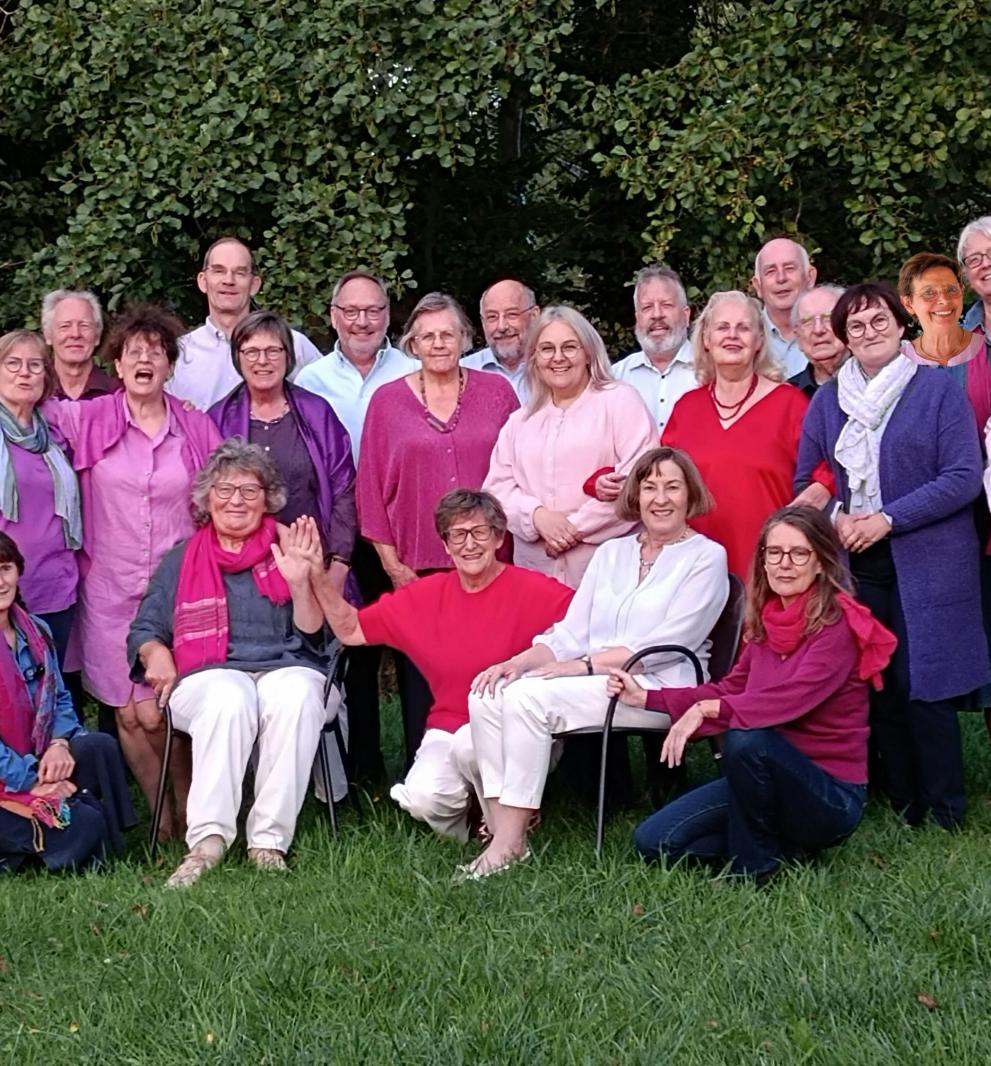 Vocaal ensemble Cantat groepsfoto