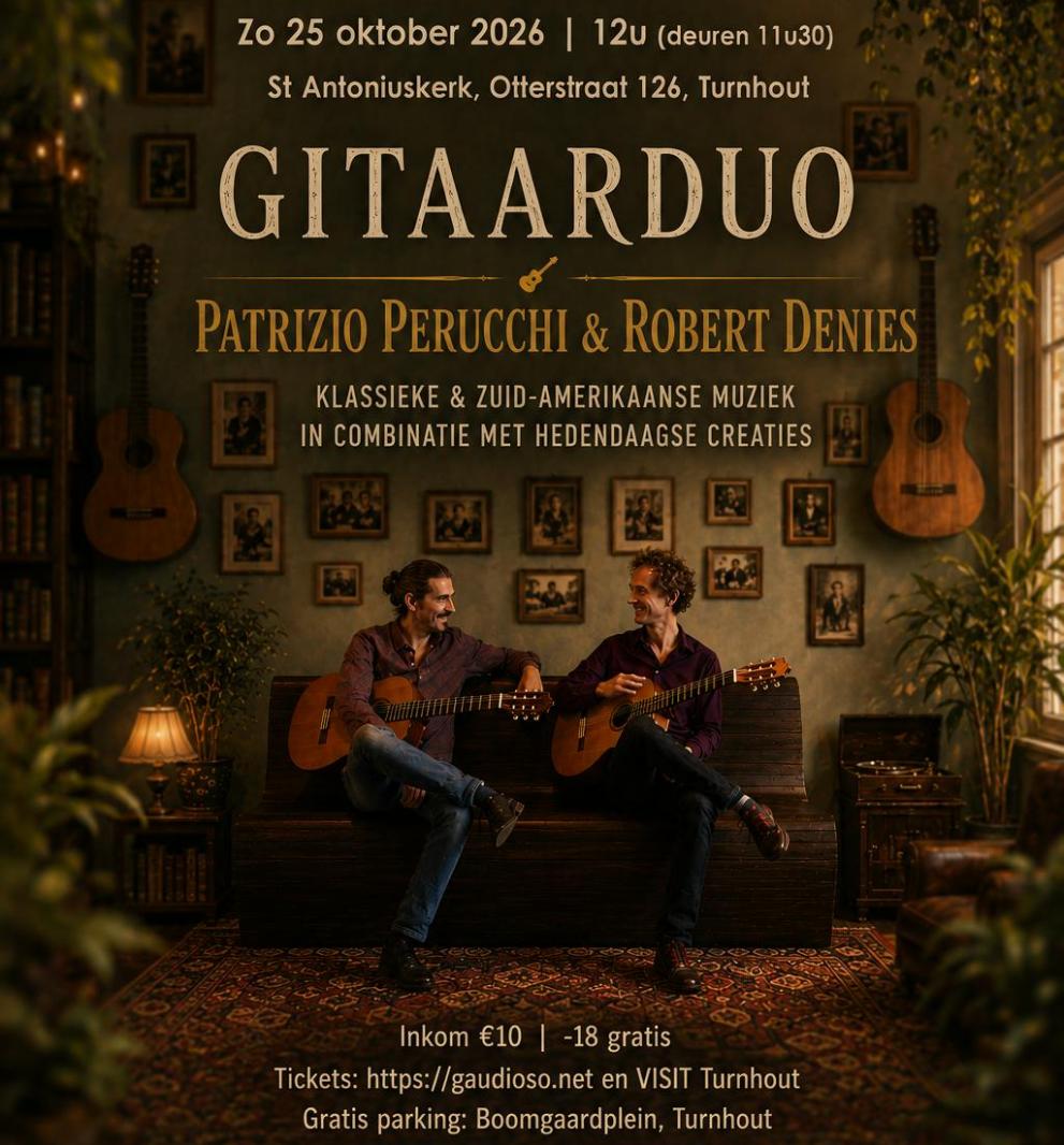 Gitaarduo  Patrizio Perucchi & Robert Denis