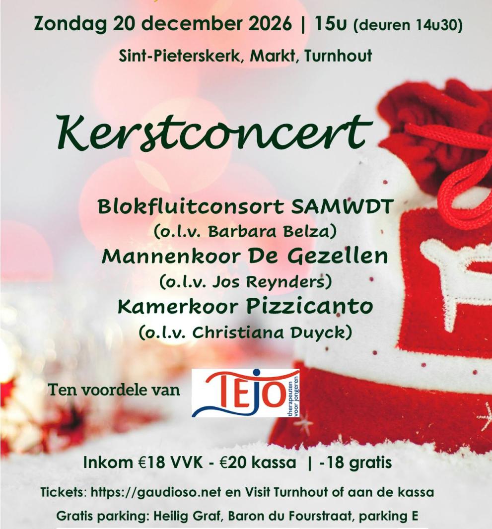 Kerstconcert Gaudioso