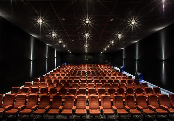 Binnenkant van UGC cinema zaal 