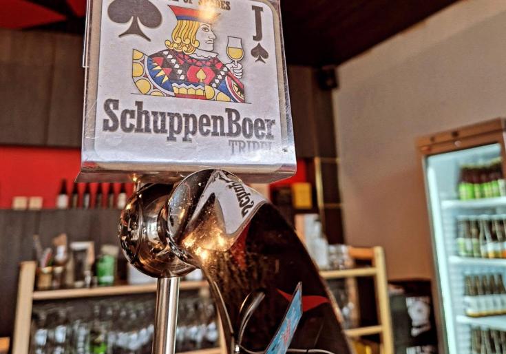 Tapkraan bij brouwerij Het Nest