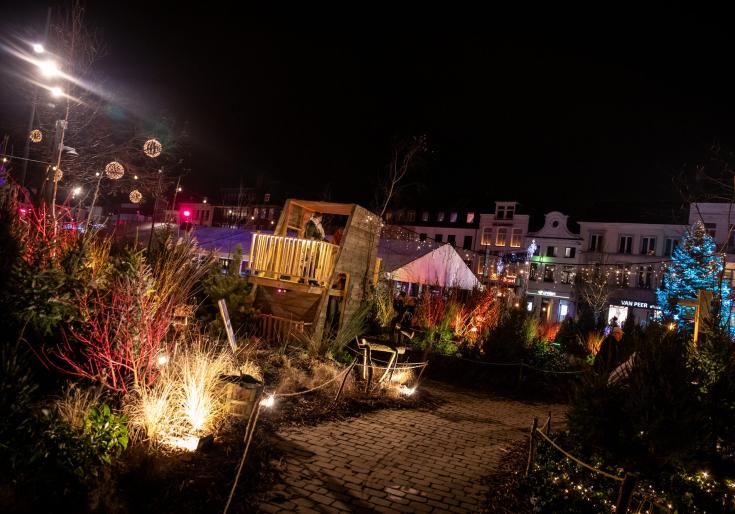 Wintertuin tijdens Winter in Turnhout