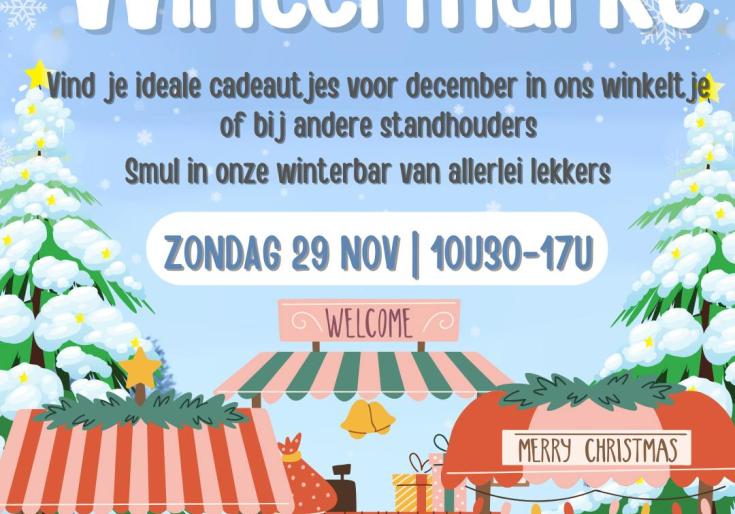 affiche wintermarkt