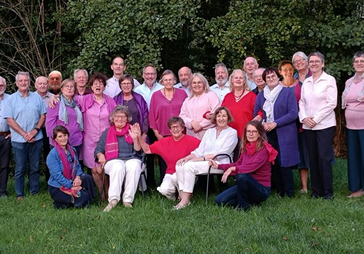 Vocaal ensemble Cantat groepsfoto